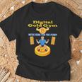 デジタルゴールドジム エクササイズ ビットコインギア クリプトジムウェア Tシャツ 高齢者への贈り物