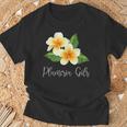 トロピカルプルメリアフランジパニー Tシャツ 高齢者への贈り物