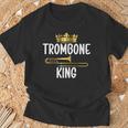 トロンボーンキングトロンボーン Tシャツ 高齢者への贈り物
