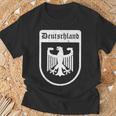 ドイツ国旗 ドイツの鷲 Tシャツ 高齢者への贈り物