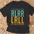 ドラマー Rlrr Lrll パラディドル ドラム ドラム レトロ ヴィンテージ Tシャツ 高齢者への贈り物