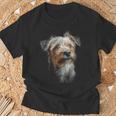 ノーフォークテリア 犬 モチーフ ペット イラスト ノーフォークテリア Tシャツ 高齢者への贈り物