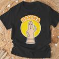 ハニワ 埴輪《ロゴマーク》Haniwa【踊る埴輪 男】歴史土器 かわいい イラスト 面白い Tシャツ 高齢者への贈り物