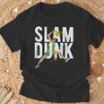 バスケットボール スラム ダンク チーム トレーニング ゲーム コーチ キッズ ギフト Tシャツ 高齢者への贈り物