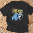 バック・トゥ・ザ・フューチャー 40周年記念タイムマシン Pov F&B Tシャツ 高齢者への贈り物