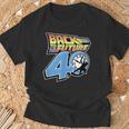 バック・トゥ・ザ・フューチャー 40周年記念時計塔ロゴ Tシャツ 高齢者への贈り物