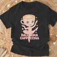 バレリーナカプチーナ イタリアンブレインロットミーム Tシャツ 高齢者への贈り物