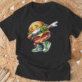 バーガー ダビング チーズ バーガー デイダンス 面白い ハンバーガー Tシャツ 高齢者への贈り物