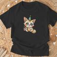 パーティー 猫 ドリンク 飲んだ 酔った プッシー キティ 猫 お祝い ブーー Tシャツ 高齢者への贈り物