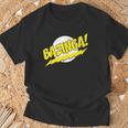 ビッグバン理論ロゴ Bazinga Tシャツ 高齢者への贈り物
