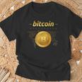 ビットコインシャツ ビットコインロゴ 暗号シャツ 暗号ギフト ビットコイン Tシャツ 高齢者への贈り物
