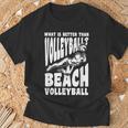 ビーチバレー選手の言葉 Tシャツ 高齢者への贈り物