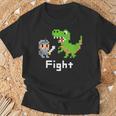ファイト Rpg ゲーム ドット絵 モンスター 勇者 かわいい Tシャツ 高齢者への贈り物