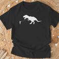 ファニーt-Rex ウォーキング恐竜 ティラノサウルスレックス Tシャツ 高齢者への贈り物