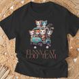 ファニーキャットゴルフチーム アニメ Tシャツ 高齢者への贈り物