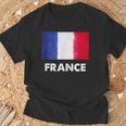フランス国旗tシャツ Tシャツ 高齢者への贈り物