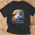 フリーメイソンs&C「マイティカラーイーグル」と書かれたフリーメイソンのシンボル。 Tシャツ 高齢者への贈り物