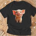 ブタ 国産ブタ ラブ・リトル・ピギー Tシャツ 高齢者への贈り物