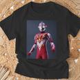 ブロマイドシリーズ ウルトラマンメビウス メビウスバーニングブレイブ 長袖tシャツ Tシャツ 高齢者への贈り物