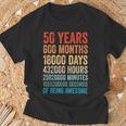 プレゼント 50歳 誕生日 ビンテージ 50年 レトロ Tシャツ 高齢者への贈り物