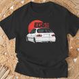 ホワイトハッチシビック Eg6-クラシック Jdm Tシャツ 高齢者への贈り物