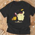 ポムポムプリン＆ベーグル Tシャツ 高齢者への贈り物