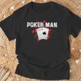 ポーカーマン、ポーカープレイヤー。 Tシャツ 高齢者への贈り物