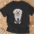 マルチーズ マルタ犬 マルタ語 Tシャツ 高齢者への贈り物