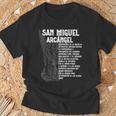 ミゲル アルケランジェル オラリオン サン・セント・マイケル スペイン語 エスパノール Tシャツ 高齢者への贈り物