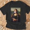 モナリザ チューインガム レオナルド・ダ・ヴィンチ Tシャツ 高齢者への贈り物