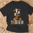 ヤギビールバレル オクトーバーフェスト ヤギヤギビールバレル Tシャツ 高齢者への贈り物