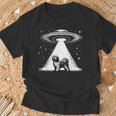 ラサ・アプソ・マム・ダッド・ドッグ-面白いエイリアンufo Tシャツ 高齢者への贈り物