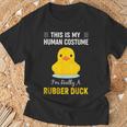 ラバーダックシャツ I'm Really A Rubber Duck Tシャツ 高齢者への贈り物