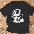 ルートヴィヒ・ヴァン・ベートーベン 5Thymphony クラシック音楽構成集 Tシャツ 高齢者への贈り物