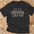 レトロ 大分 日本 Tシャツ 高齢者への贈り物