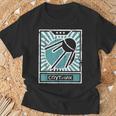 レトロソビエトプロパガンダスプートニクソ連ロシア語 Tシャツ 高齢者への贈り物