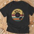 レトロビニールレコード ヴィンテージビニール Lpレコード Tシャツ 高齢者への贈り物