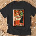 レトロヴィンテージガンクレイジーキル クレイジースリル クレイジー映画 Tシャツ 高齢者への贈り物