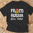 ロシア製。 Tシャツ 高齢者への贈り物