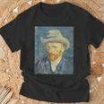 ヴァンゴッホ自画像＃3芸術家のための芸術 Tシャツ 高齢者への贈り物