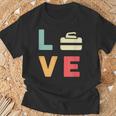 ヴィンテージ I Love Curling Curling Lover レトロカーリング Tシャツ 高齢者への贈り物