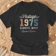 ヴィンテージ1975 50歳の誕生日クラシックカー Tシャツ 高齢者への贈り物