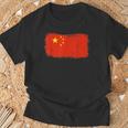 中国中国の国旗 Tシャツ 高齢者への贈り物