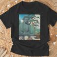 仏 大仏像 仏教 禅 瞑想 Tシャツ 高齢者への贈り物