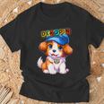 仔犬 野球 Decoy デコピン 愛犬 Kooikerhondje かわいい 人気者 Tシャツ 高齢者への贈り物