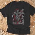 侍 Warrior 武士 Tシャツ 高齢者への贈り物