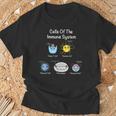 免疫系細胞生物学細胞科学ユーモア免疫学者 Tシャツ 高齢者への贈り物