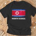 北朝鮮国旗tシャツ Tシャツ 高齢者への贈り物