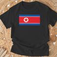 北朝鮮旗北朝鮮ピョンヤン。 Tシャツ 高齢者への贈り物