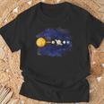 太陽系惑星 科学宇宙ファン 男の子 女の子tem キッズ Tシャツ 高齢者への贈り物